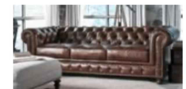 Rental store for ANTIQUE BROWN LEATHER COUCH in Mishawaka IN