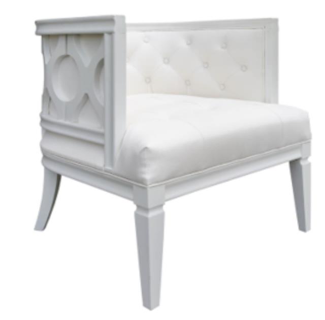 Rental store for VIENNA WHITE BARREL CHAIR in Mishawaka IN