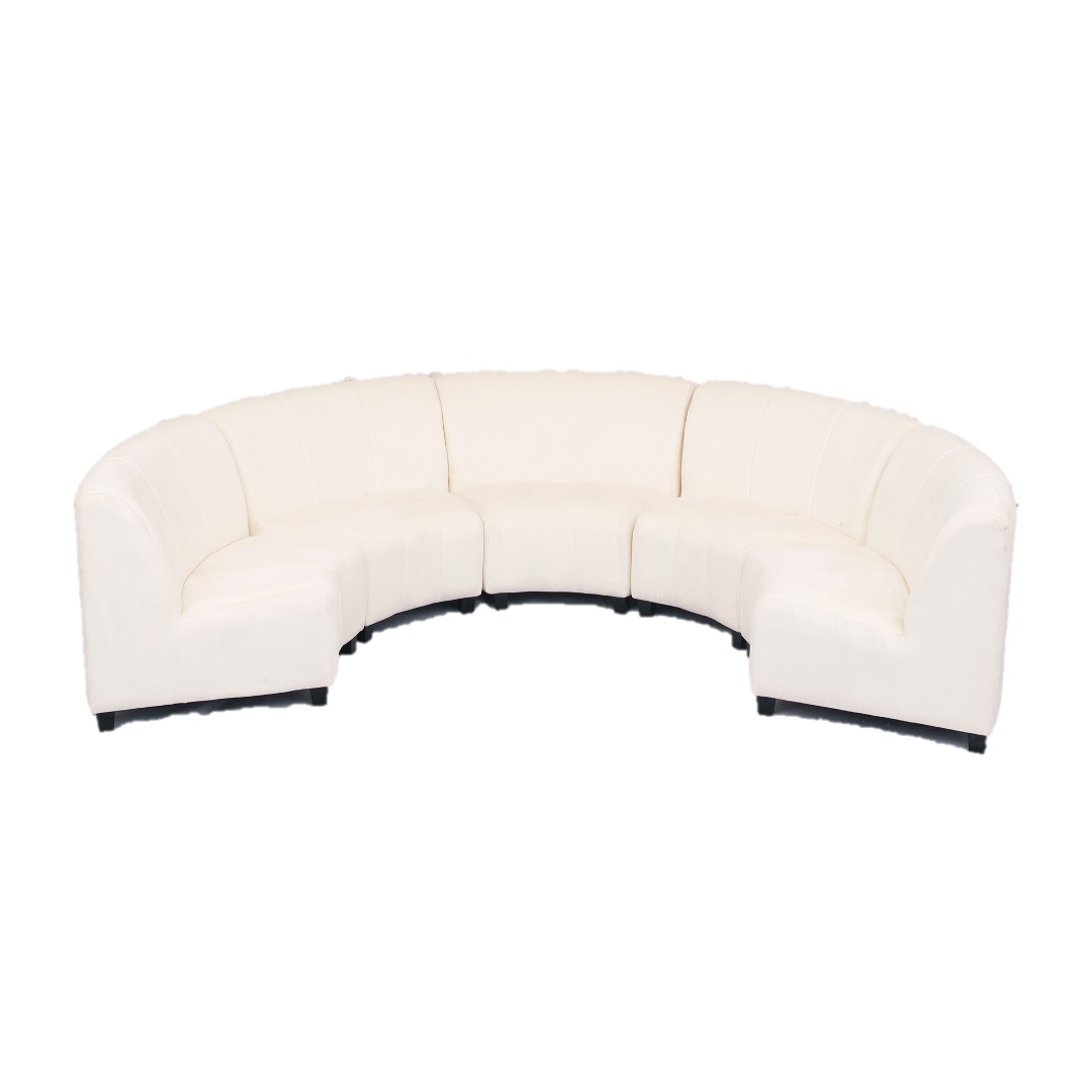 Rental store for WHITE VELVET MODULAR FURNITURE in Mishawaka IN