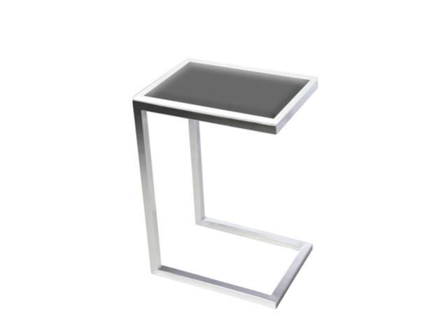 Rental store for LOUNGE SIDE TABLE METAL WITH GLASS in Mishawaka IN
